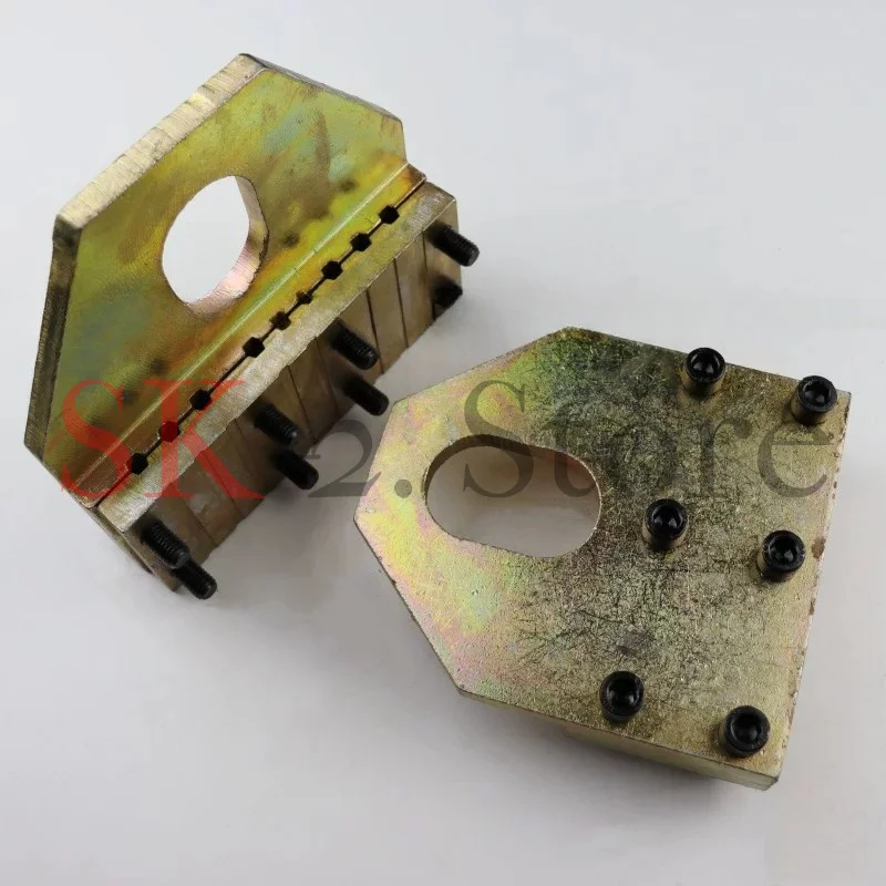 Guide Rail Lifting Clamp, Elevator Track Installation Tool, Professional Hoist for Rail Alignment