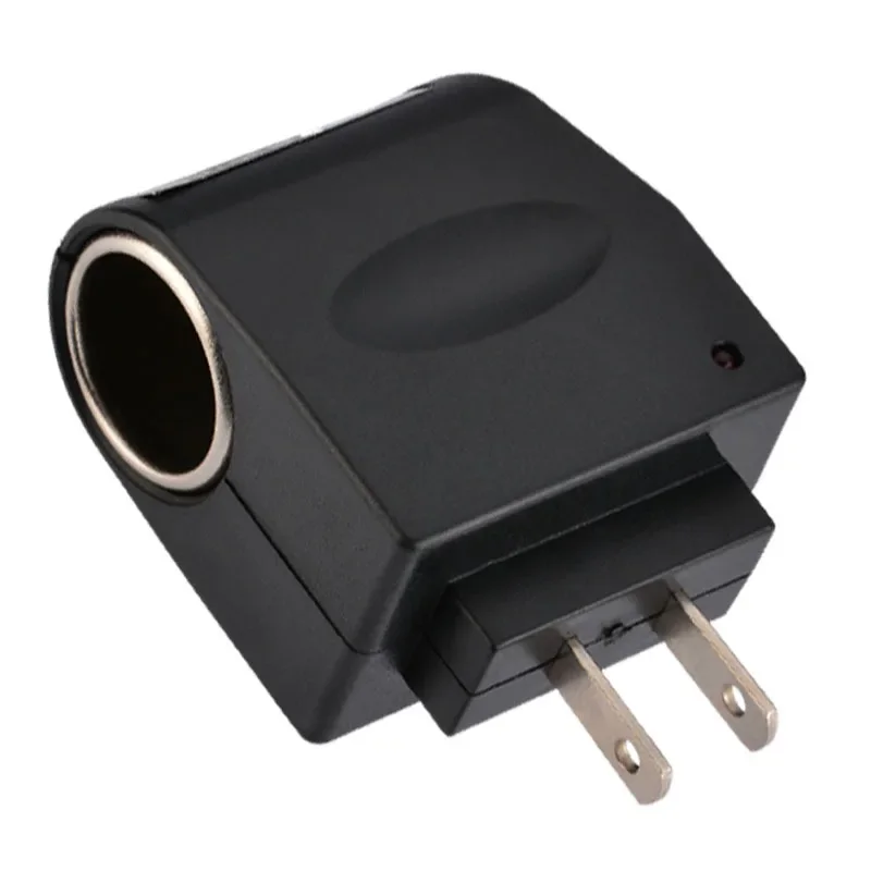 Super Quality Car Cigarette Lighter Wall Power Socket Plug Adapter Converter 220V AC to 12V DC EU US Plug