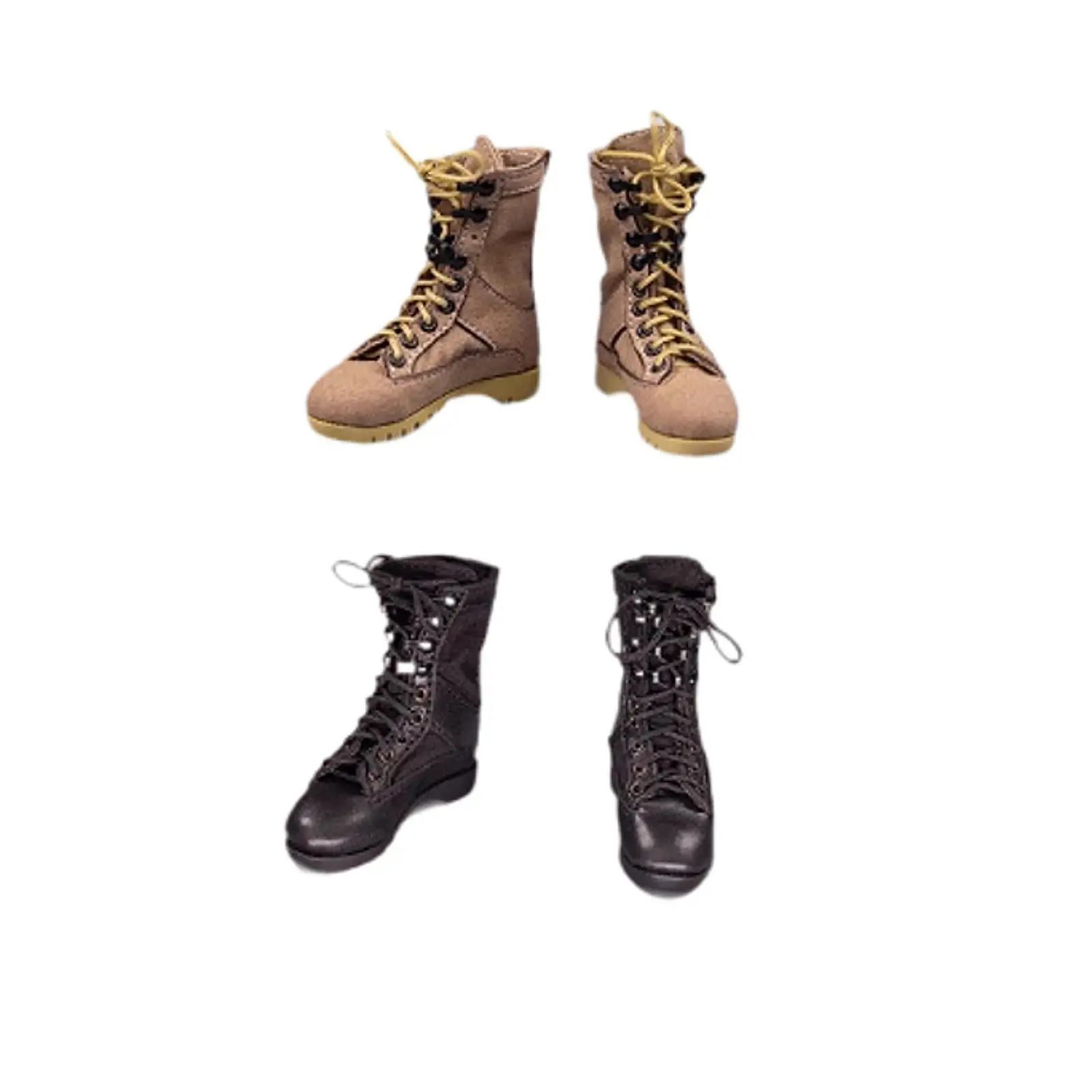 

1/6 Scale Shoes Action Figure Footwear DIY Collection 12" Doll Shoes Desert Boots for 12" Action Figures Accessor