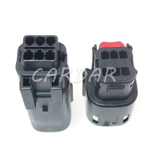 Imagen 2 del producto Conector automotriz impermeable para Ford Mondeo, enchufe automático, 6 pines, 33472-0601, 33472-0606, 33482-0601, 1 Juego