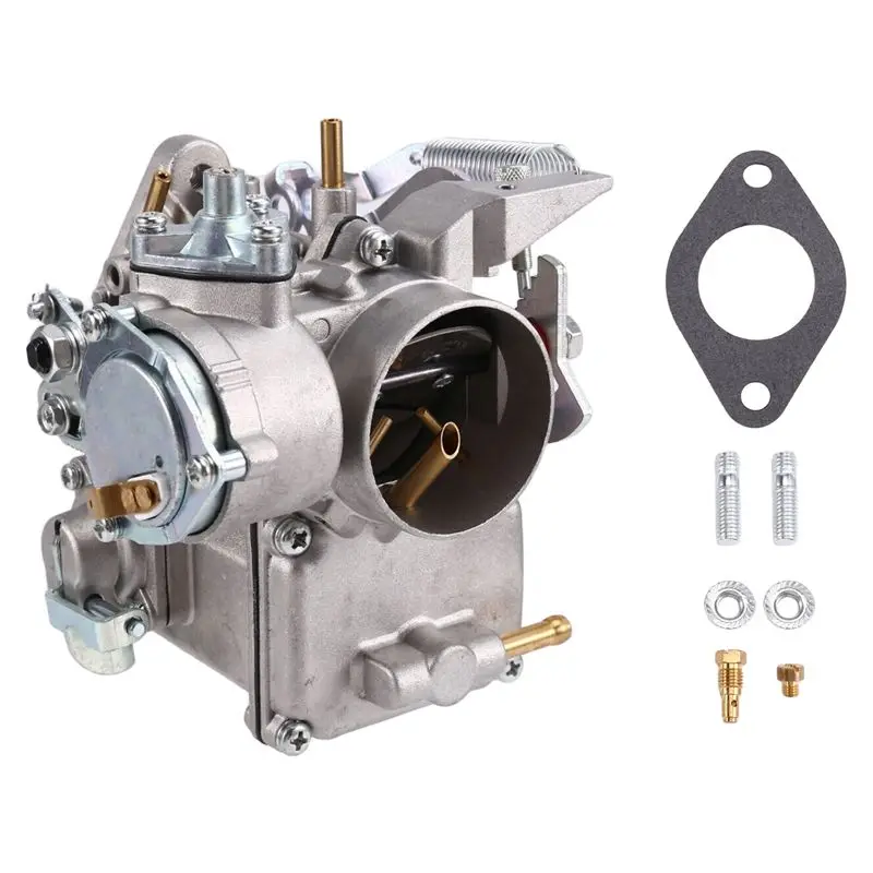 Carburador A65P para VW Beetle Super Beetle 1971-1979 34PICT-3 1600Cc Motor de Doble Puerto con Estrangulador Automático 113129031K 98-1289-B