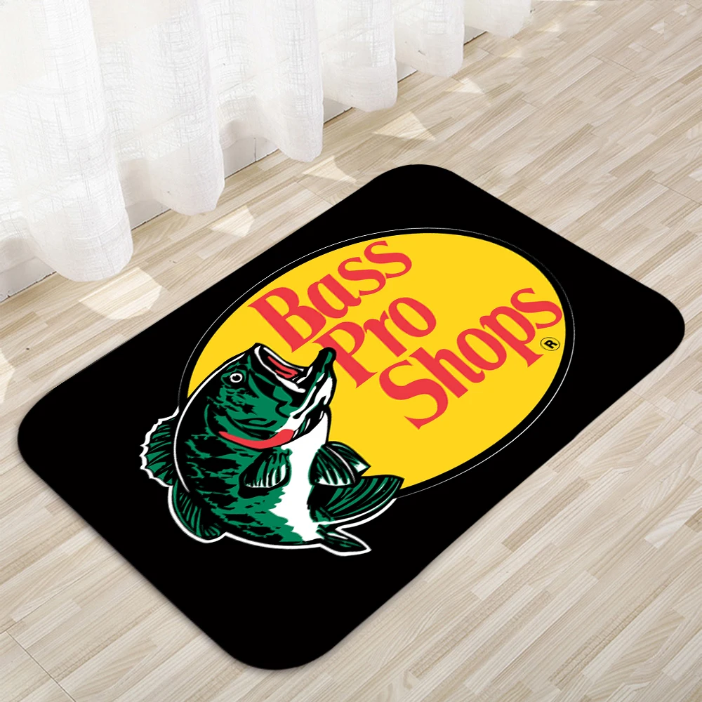 Tapis de sol de pêche au bar, tapis de maison, de porte, de décoration moderne, antidérapant, 471