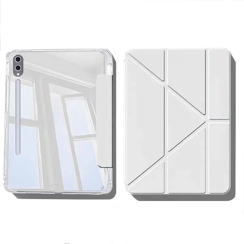 Voor Samsung Tab S10 Lite S11 S9 S10 FE S7 S8 Plus S9 FE S7 FE A11 + A9 Plus Lite 8.7 S6 Lite S10 FE Plus 13.1 Smart Cover Case