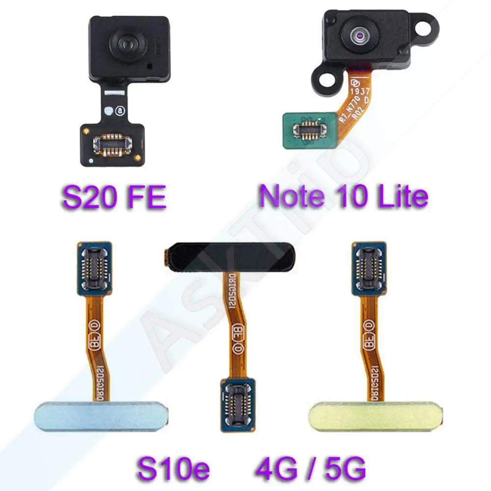 Aiinant Phone Back Button Finger Scanner Fingerprint Sensor Flex Cable For Samsung Galaxy S10 S20 Plus Ultra S10E FE Parts