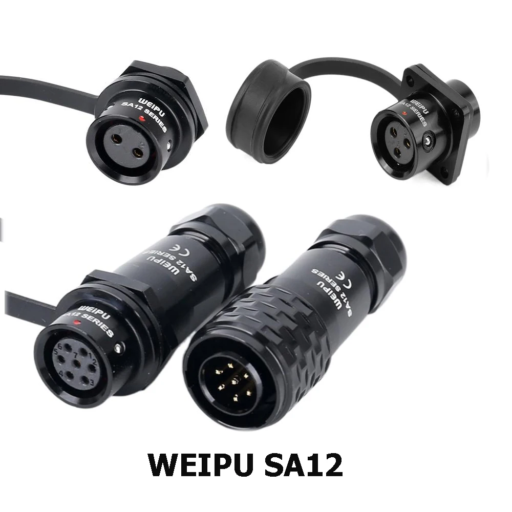WEIPU SA1212 전자 커넥터: 산업 현장에서 검증된 신뢰성과 빠른 연결 성능