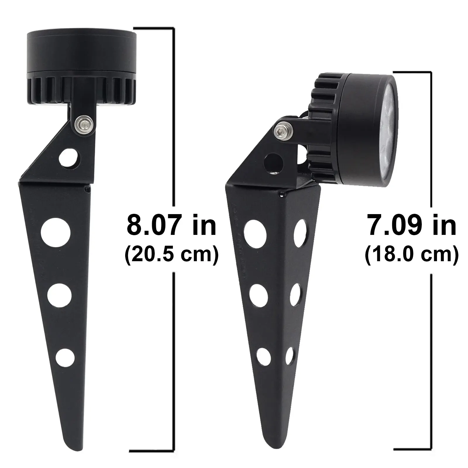 أضواء كاشفة خارجية مقاومة للماء لساحة الحديقة ، مصابيح سبوت الشمسية ، إضاءة ساقطة من ublight ، تشغيل وإيقاف تلقائي ، إرث ، 50X LED