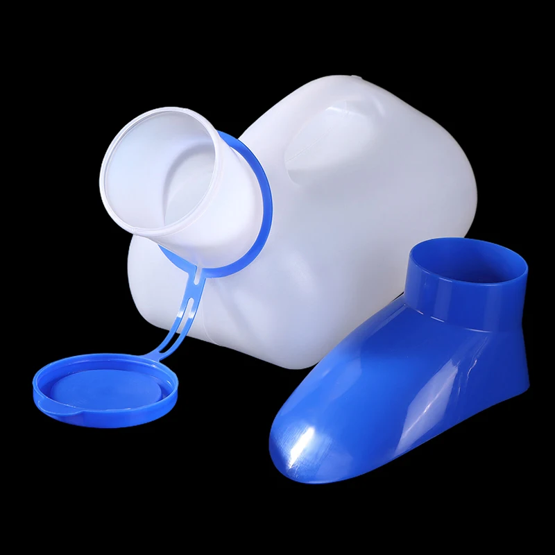 【1000ML Unisex Urinal Mobile Toilet Pee Storage Tool Large Capacity Journey Urinal Pee Bottle Thicken Car Travel Bottle】