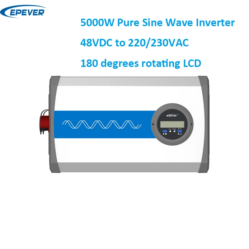 Epever IPower Plus Series Offgrid Inverter IP5000-42-Plus-(T) With 48Vdc To 220Vac 5000W Pure Sine Wave For Solar Marine System