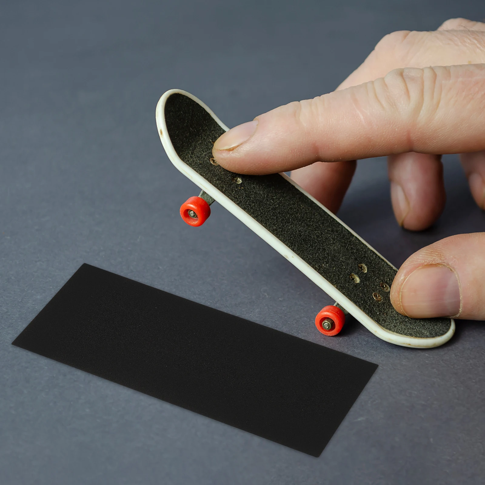 

10 Pcs Finger Skateboard Anti-slip Sticker Grips Black Tapes Foam Grip Tape Nonslip Accessories For Supplies