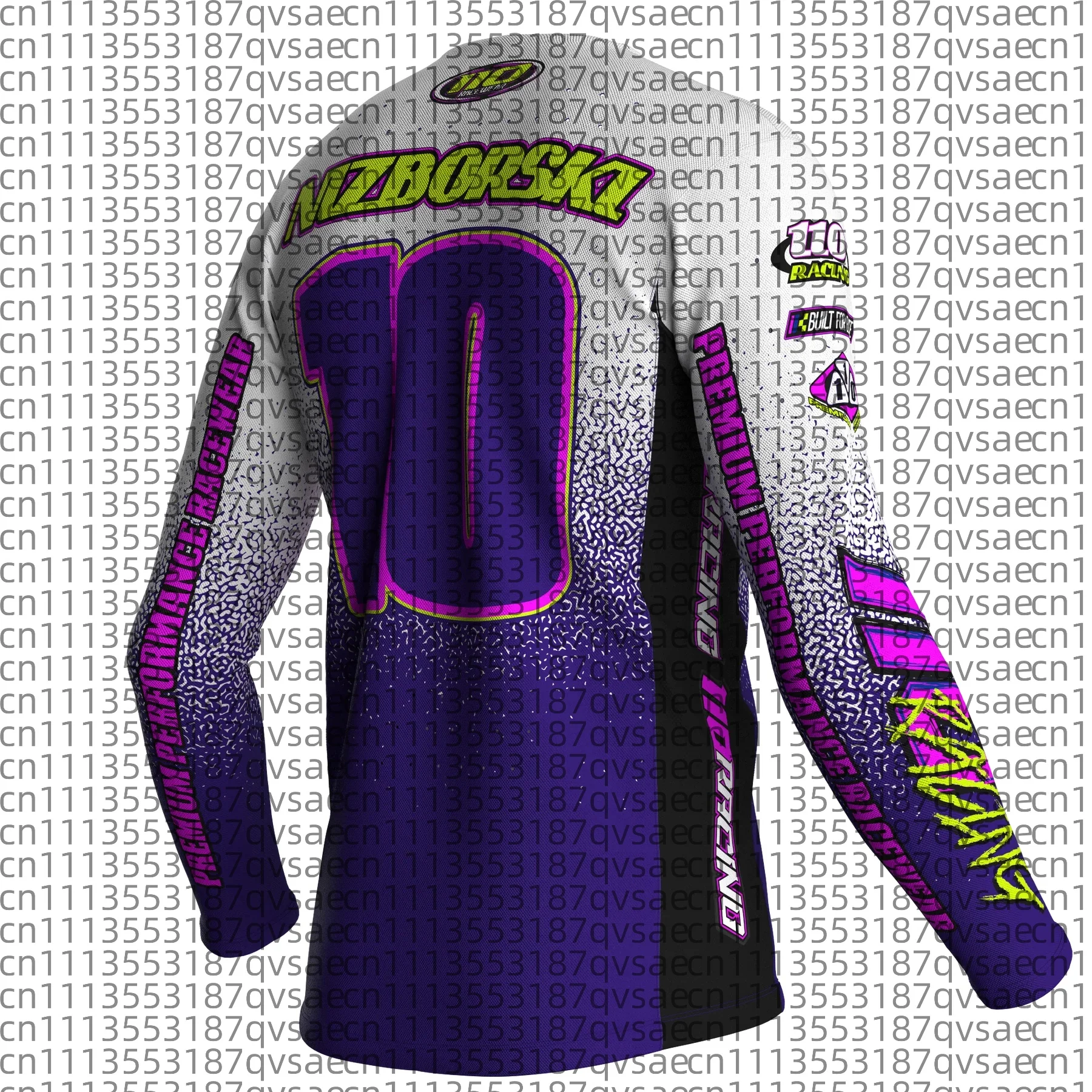 2026 Cycling Clothes Breathable Quick Drying Mountain Bike Off Road Motorcycle Long Sleved Men's and Women Speed Drying Tops