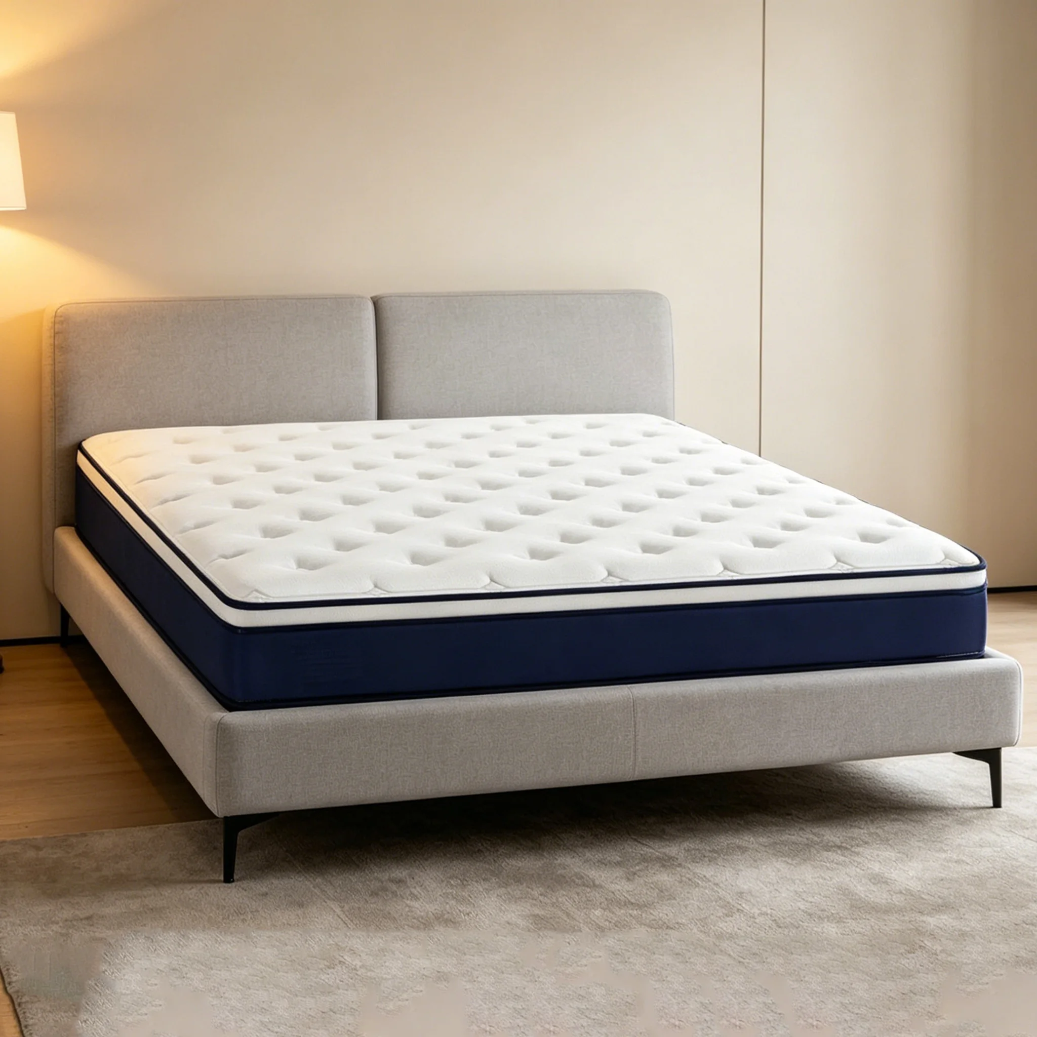 Breathable Orthopedic Mattress Anti Bedsore Latex Memory Foam Pocket Spring Mattress Cooling Supportive Compressed In A Box