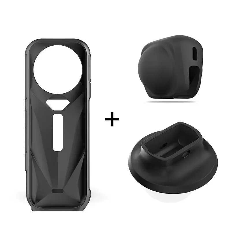 

Screen Protector + Lens Cap For Insta360 X5 Film Screen Cover Silicone Lens Guards Protective Case For Insta 360 X5 Accessories