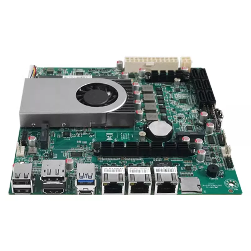 Mini ITX 10G N150 AQC113-B1-C NAS Motherboard DDR5 SO-DIMM 6* SATA3.0 Intel I226 2.5G 17x17CM 2* M.2 For DIY NAS Storage Server