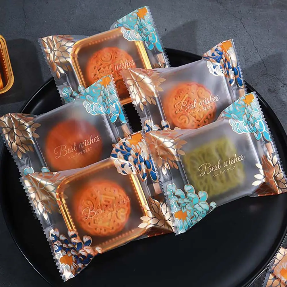 Pastry Biscuit Packaging Bag Gift Warpping Supplies Chocolate Party Supplies Moon Cake Bags Mooncake Container Cookie Candy Bag