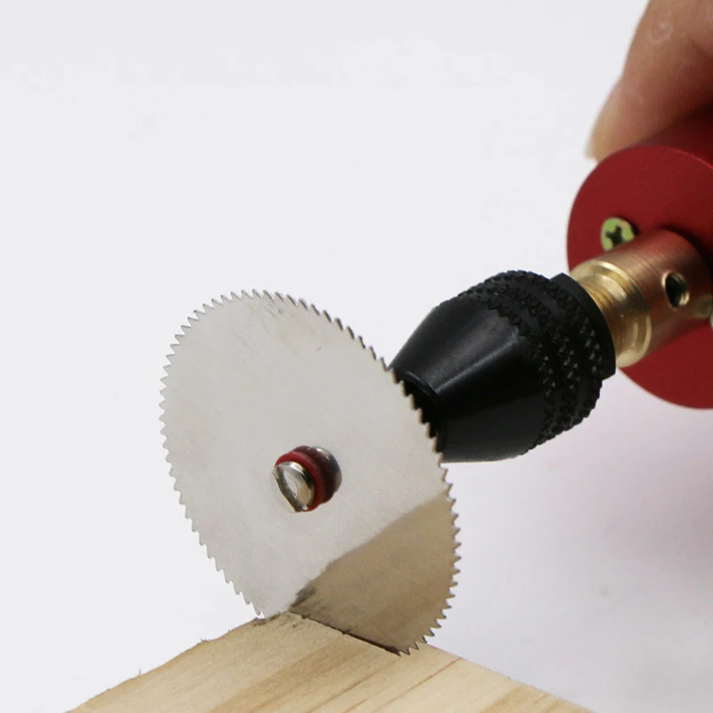 Mini Circular Saw Blade Set Stainless Steel Wood Cutting Disc for  Rotary Tools with Mandrel Wood Cutter Wheel 5pcs view 5