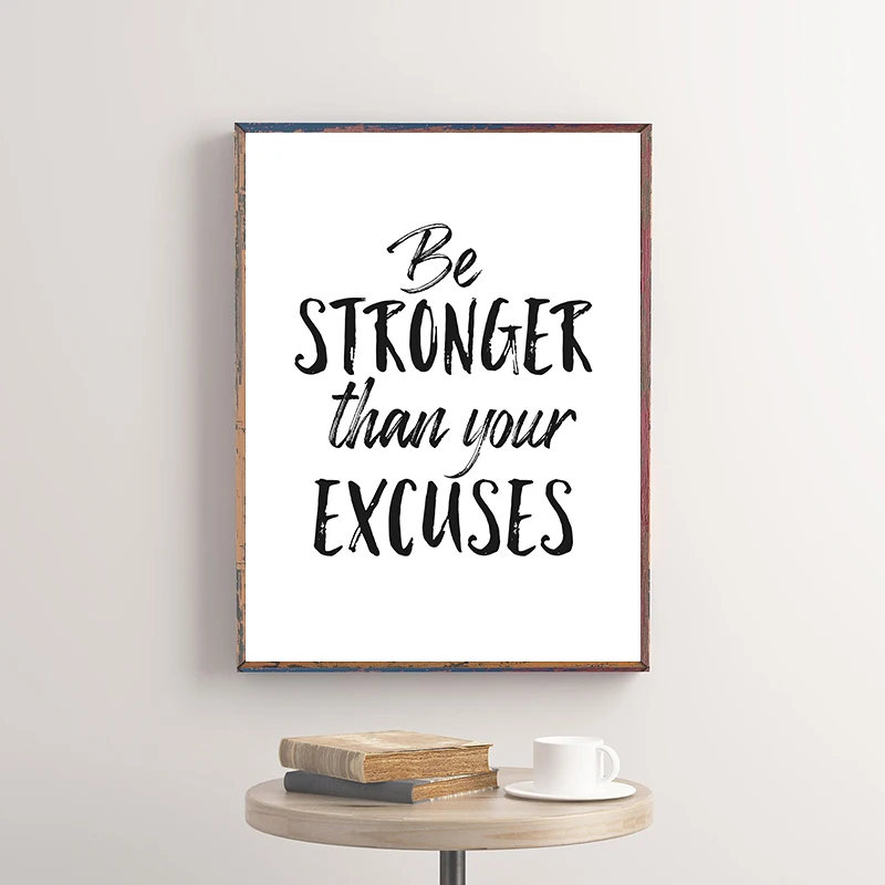 Canvas Painting Motivational Poster Success Quote Print Leadership Success Wall Art For Living Room Office Home Decor Wall Decor