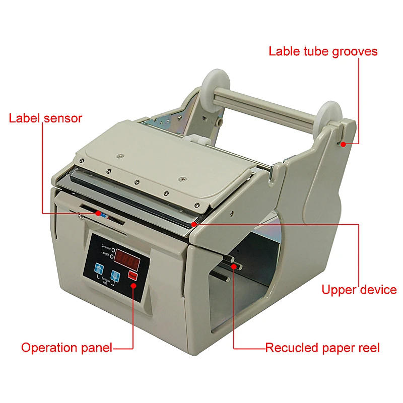 LY Automatic Label Stripping Dispenser Machine AL X130 High Quality 130mm Width Auto Peeling Separating Optional 220V 110V