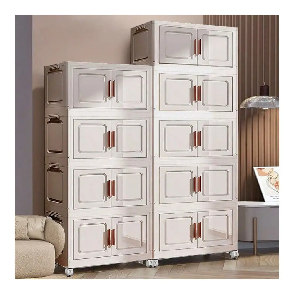 

Storage Bins, Plastic Storage Bins With Wheels, Folding Storage Bins With Lids And Doors, Closet Organizers And Storagebedroom,