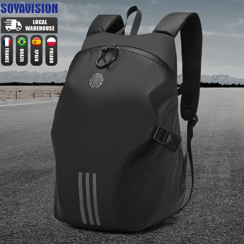 Multifunctional Large Capacity Motorcycle Backpack Motorcycle Helmet Bag Moto Riding for Men Women Waterproof Helmet Backpack