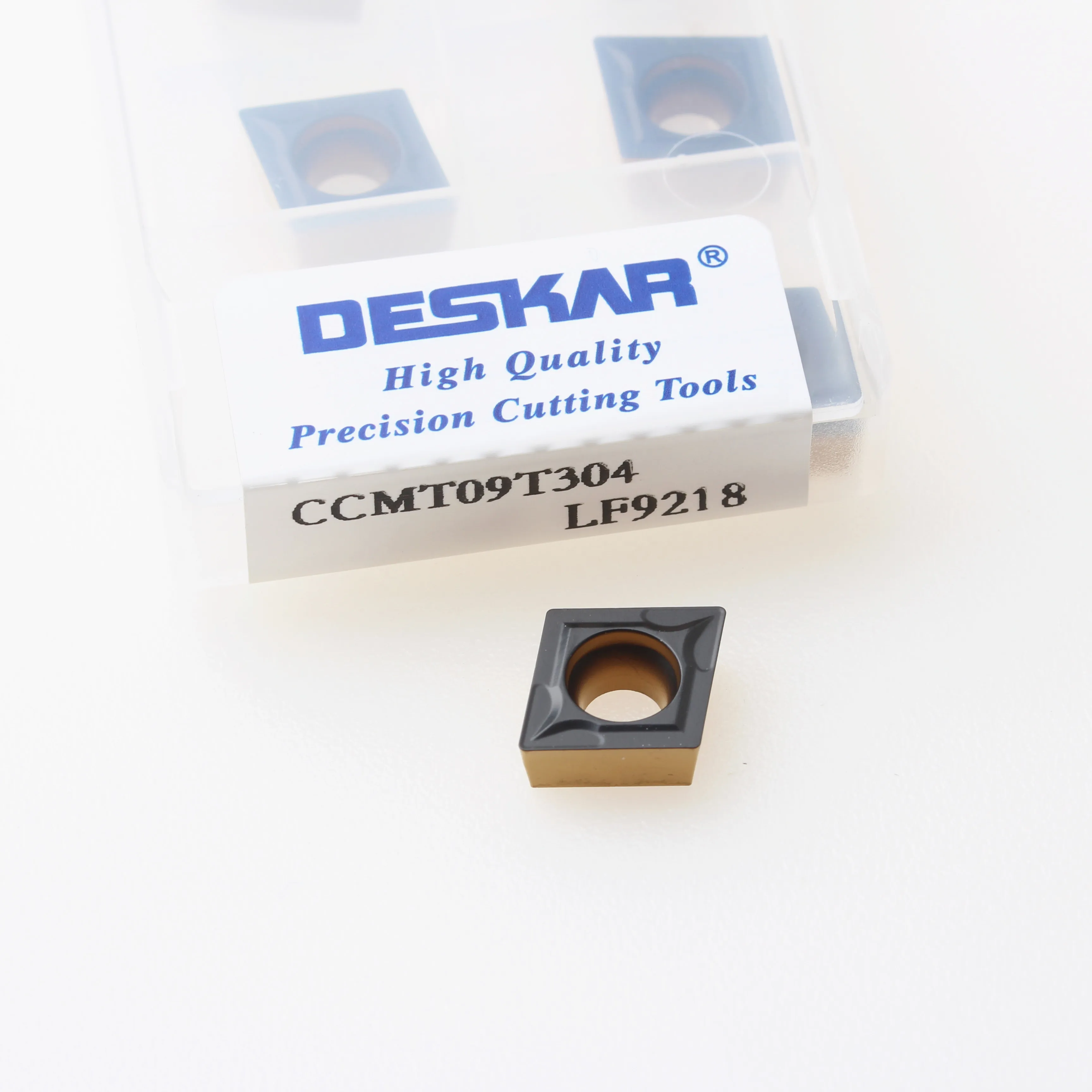 

10pcs Deskar Ccmt060204 Ccmt060208 Ccmt09t304 Ccmt09t308 Lf9218 Turning Tools Inserts Carbide Lathe Cutting Tools For Steel