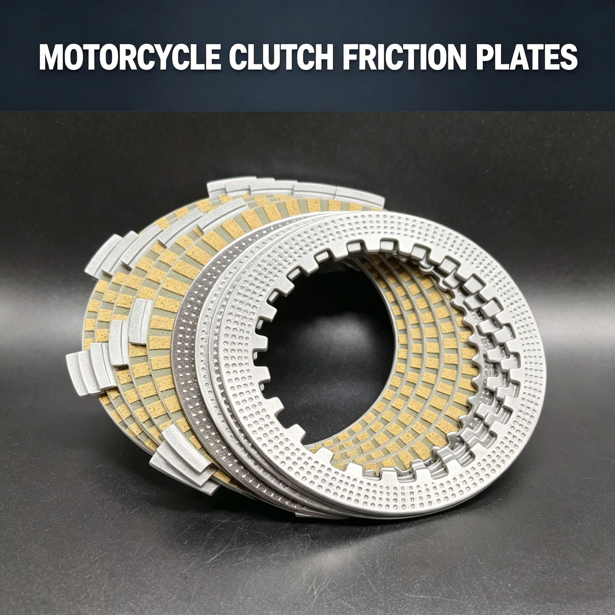 Clutch Friction Disc Plates Kit Fits Honda XR200 1980/1981/1982/1983-1984 XR200R 1981-2002 TLR250F 1985