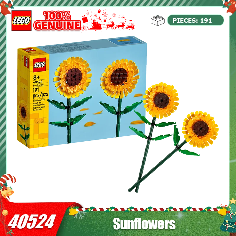 

Lego building block toy 40524 sunflower desktop decoration ornament, building block gift for boys and girls