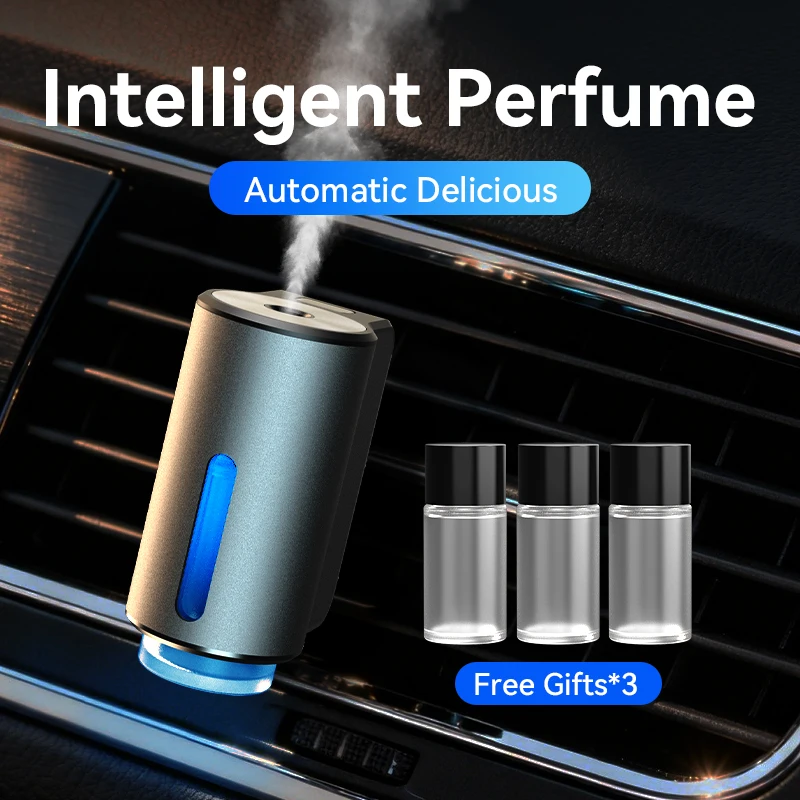 

Car Aromatherapy Diffuser Smart Car Air Freshener 3 Levels of Adjustable Intelligent Car Fragrance for Men Women