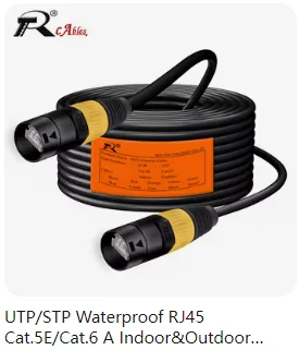 RJ45 CAT5 mit abgeschirmtem 4-Kanal-3-Pin-XLR-Stecker/Buchse, Multi-Netzwerk-Empfängerkabel für Bühnenaufnahmestudio – Detail 31