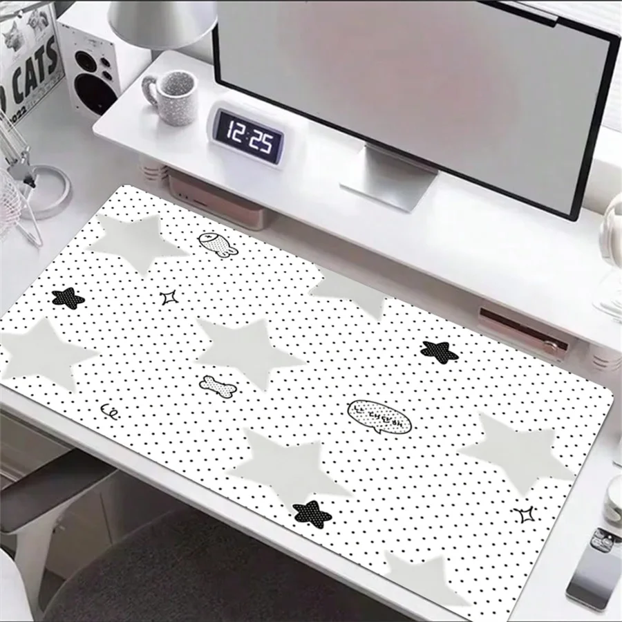 Korean ins no wash waterproof  - Leather Desk Pad ulasan dan harga