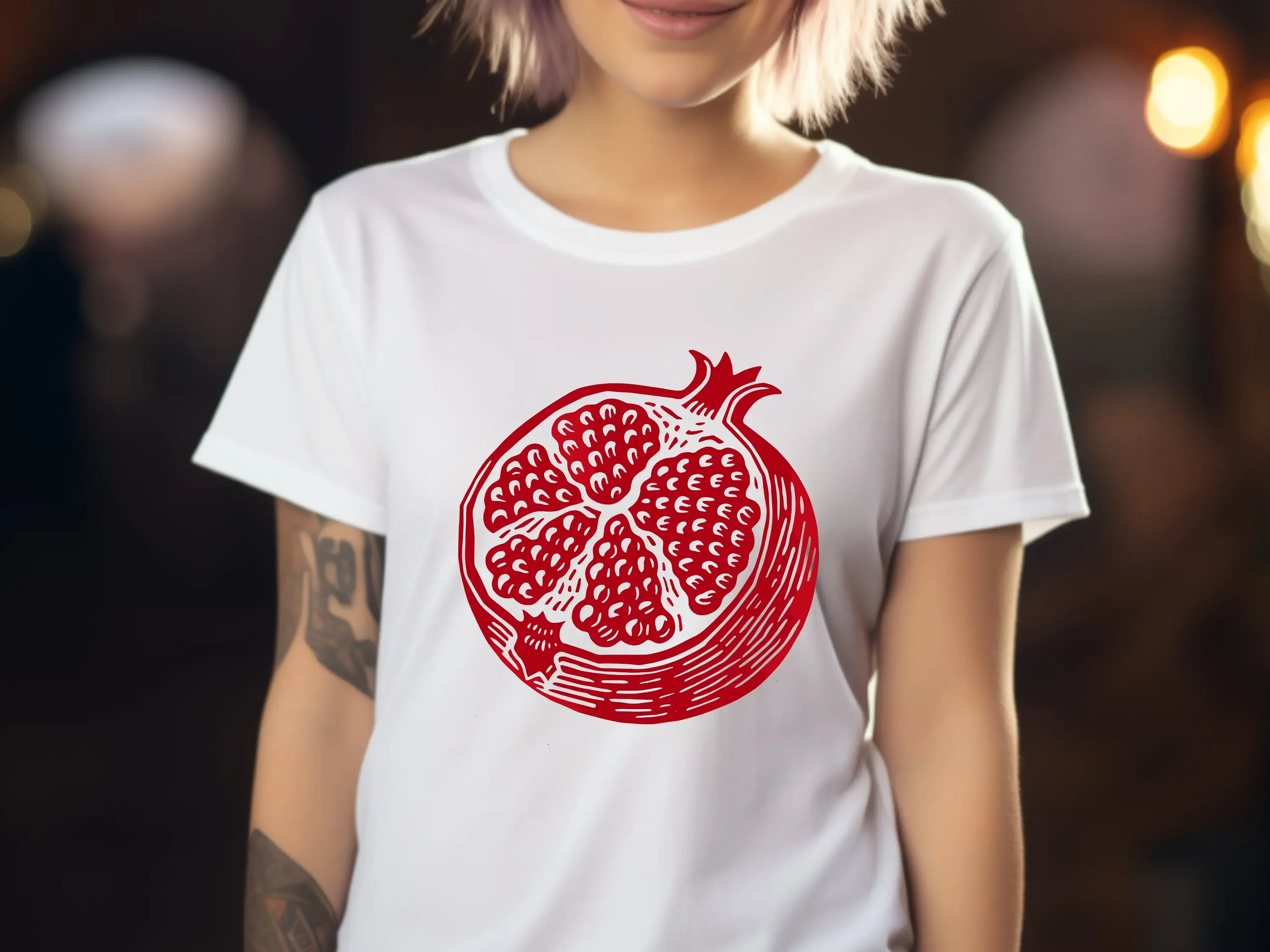 

Pomegranate T Shirt Fruit Lover Foodie Gardener Seed Nature
