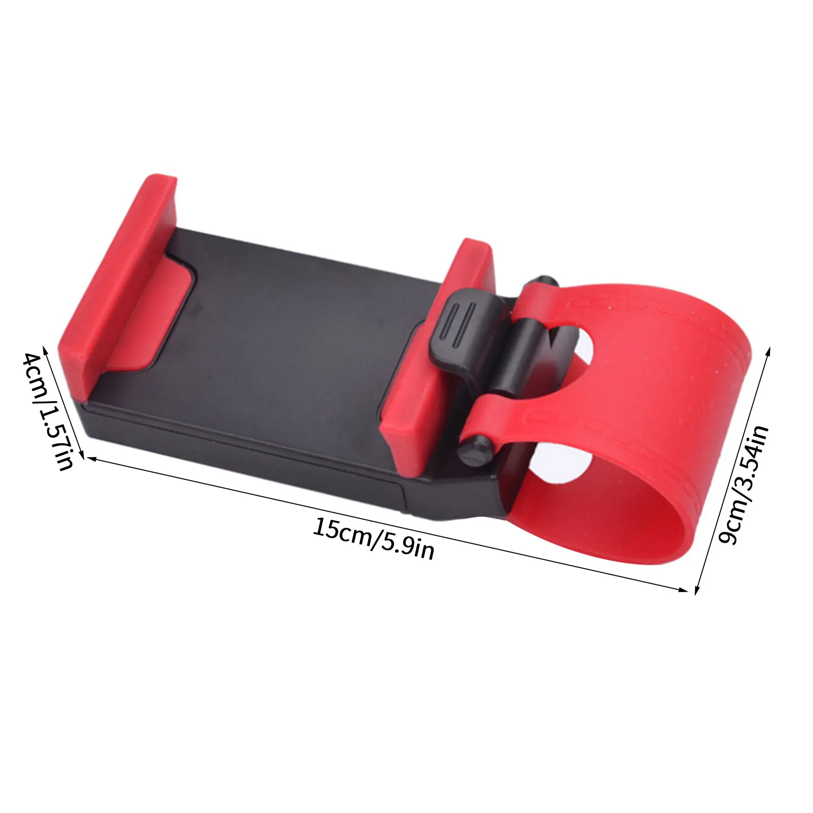 Car Steering Wheel Phone Clip Mount Holder Universal Bike Auto Camera GPS Phone Stand Bracket For IPhoneSamsungXiaomihuawei