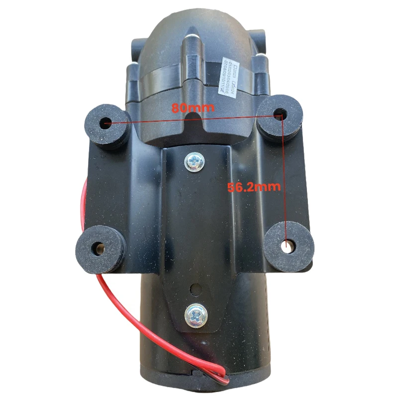 1200 Gpd 24 فولت مضخة الحجاب الحاجز ارتفاع ضغط فراغ تصفية المياه أجزاء نظام التناضح العكسي تصفية المياه RO مضخة معززة المياه