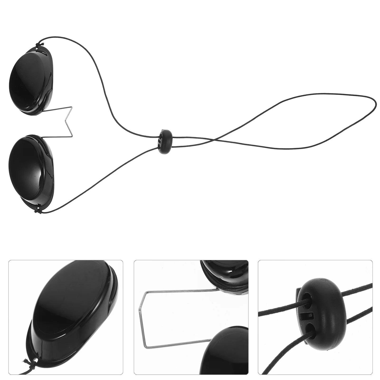 

1Pcs Protective Safety Goggles Premium Material Adjustable Eye Cover Ideal for Eyebrow Tattoo Hair Removal Indoor