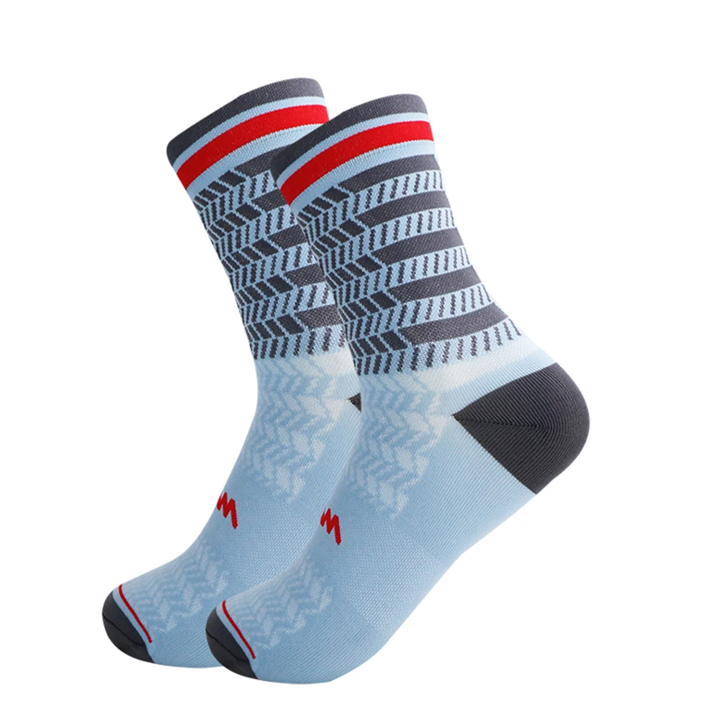 Chaussettes de cyclisme pour athlètes, chaussettes de randonnée, de course, de basket-ball, de petite et moyenne taille, à enfiler pour le cyclisme en montagne, la gym