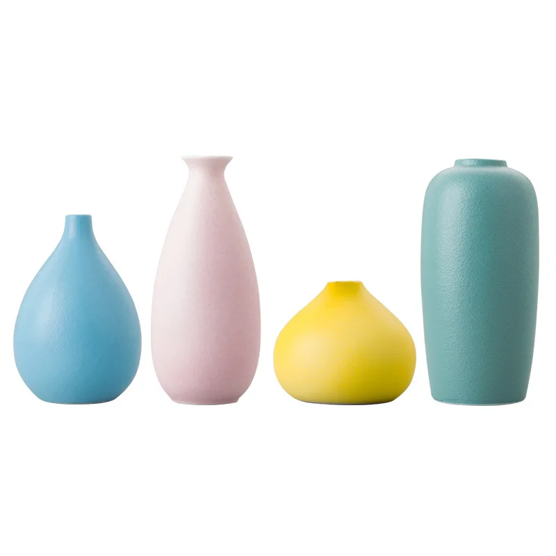 

European vase dried flower creative modern simple living room ornament flower arrangement home jewelry ceramic water culture dev