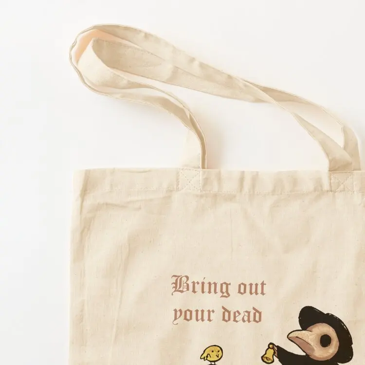 Plague Doctor V Tote Bag Canvas Eco bag canvas tote tote bags men