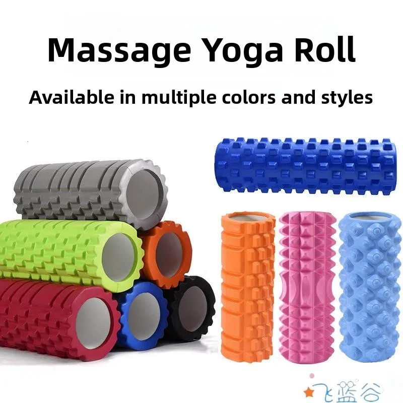 

Фитнес-ролик из пены для массажа мышц, колонка-колесо для йоги, тренажер для похудения и тонизирования ног, Blue Ridge Valley