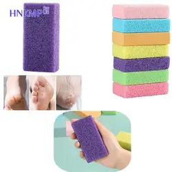 Exfoliate Feet Pedicure Handle Pumice Stone Scraper Foot File Dead Hard Rough Dry Skin Scrub Callus Remover Manual Cracked Heels