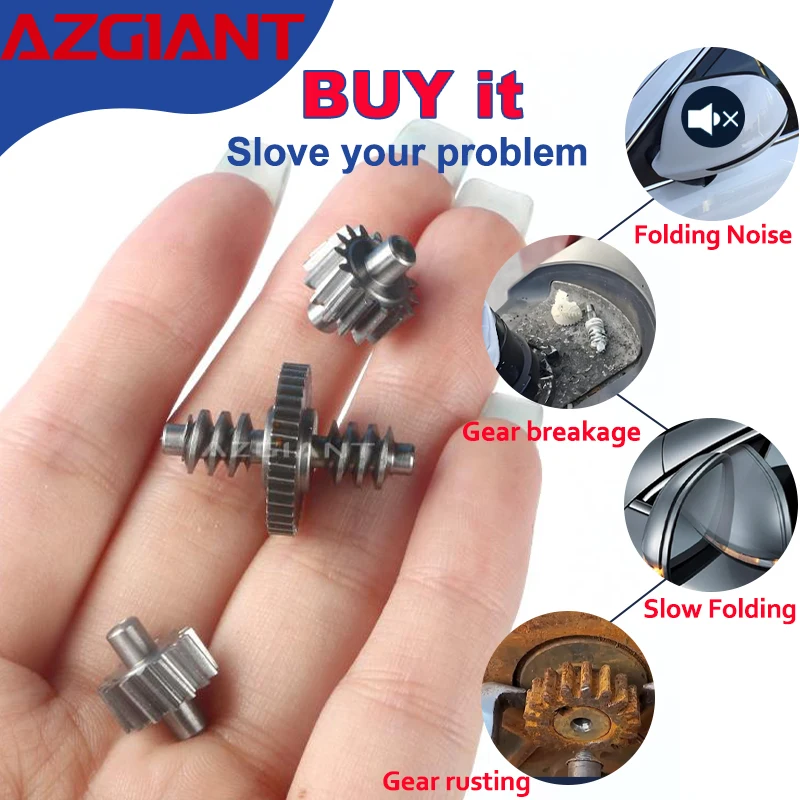 

Agiant Car Automatic folding Rearview mirror Assembly Gears Set For Vauxhall/Astra J Buick LaCrosse MK2/Regal Ford Lobo Car part