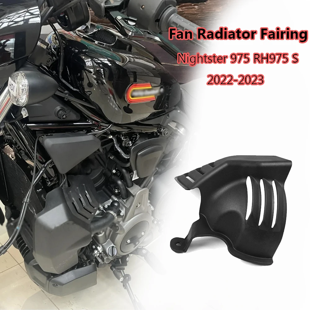 

For Nightster 975 RH975 S 2022 2023 Motorcycle Spoiler Guard Fan Radiator Shroud Fairing Heat Cooling Air Deflector