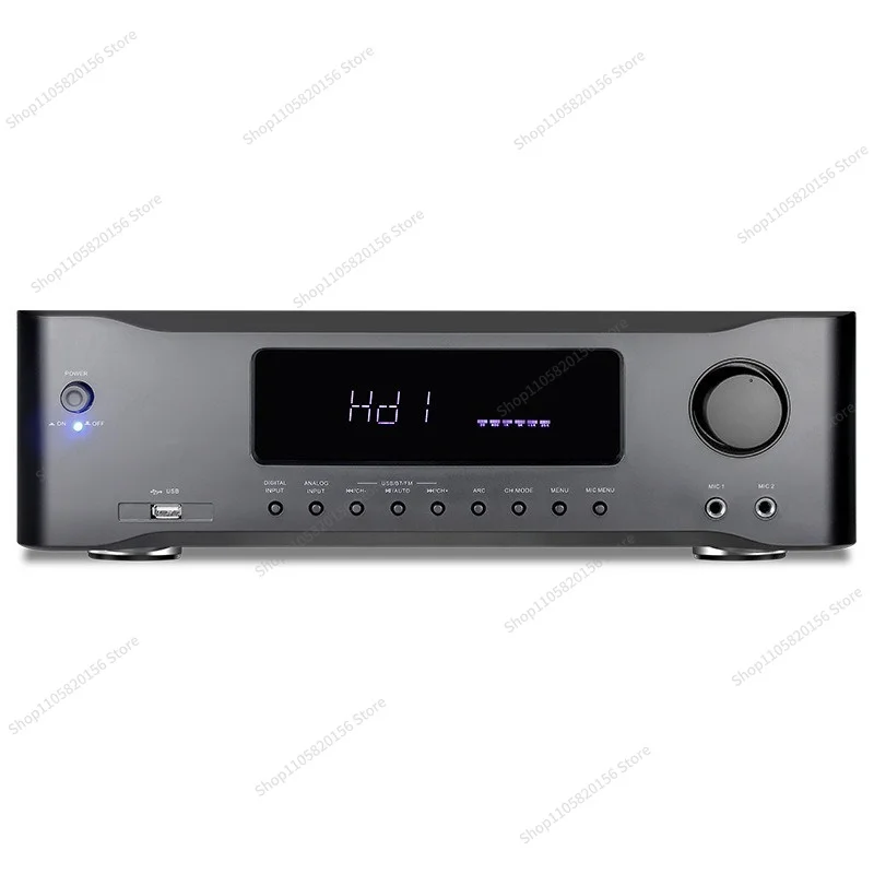 For Home 7.1 Channel Theater AV Karaoke Amplifier Bluetooth AV9600