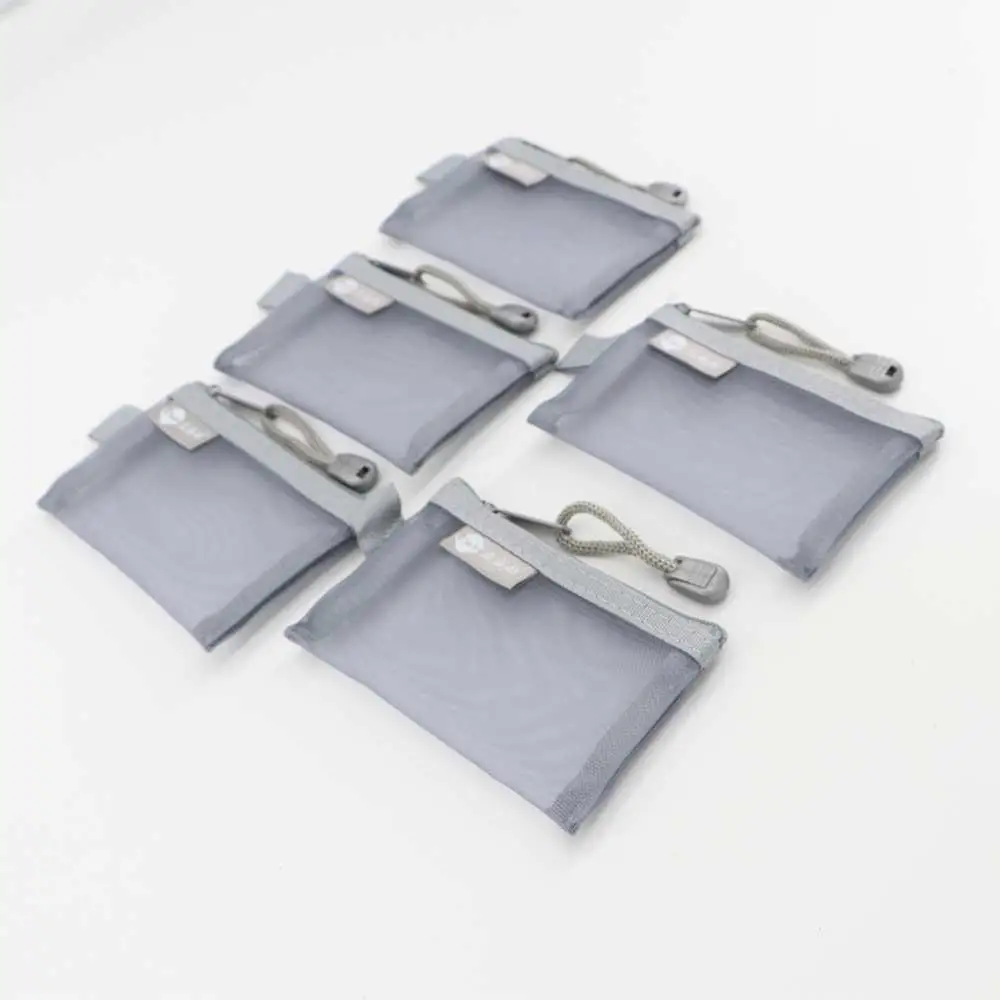 학생 투명 ID 카드 데이터 라인 립스틱 신용 카드 동전 지갑 잡화 주최자 키 보관 가방 메쉬 카드 가방