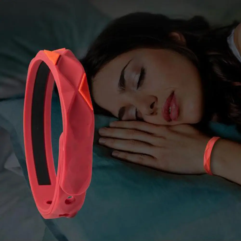 Textured Three-dimensional Bracelet Sleep Bracelet Adjustable Anti Static Waterproof Silicone Energy Balance Bracelet for Unisex