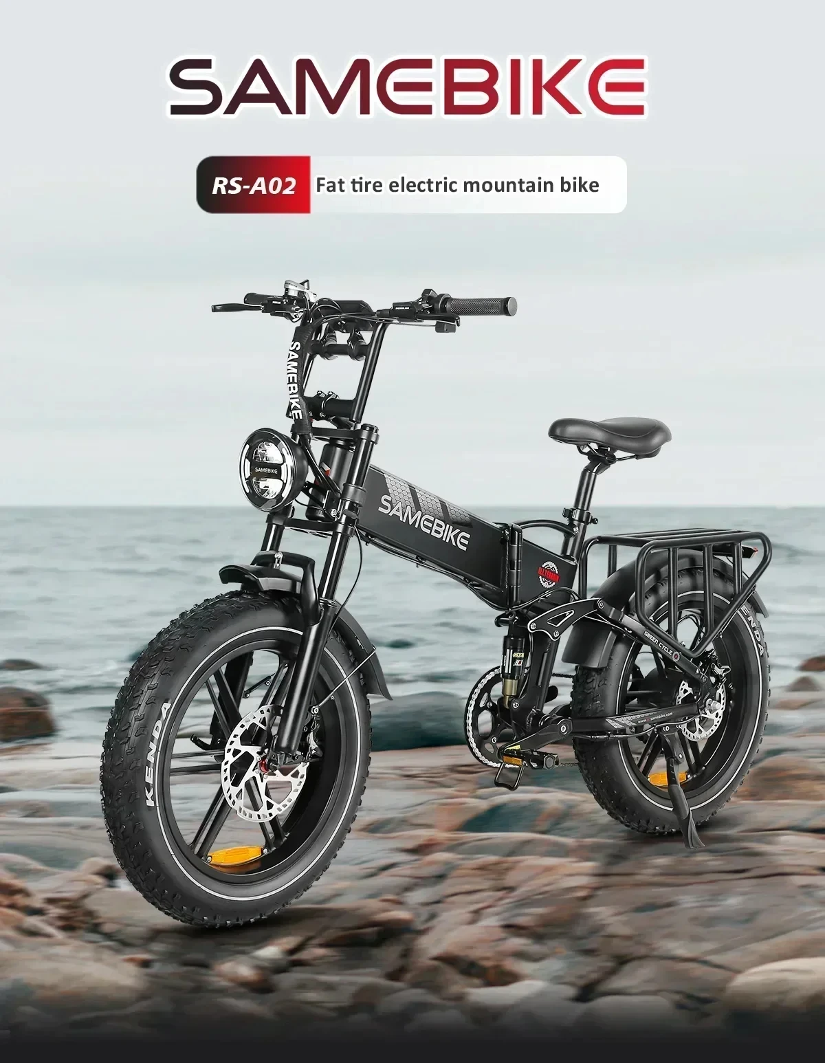 SAMEBIKE RS-A02 Folding Electric Bike