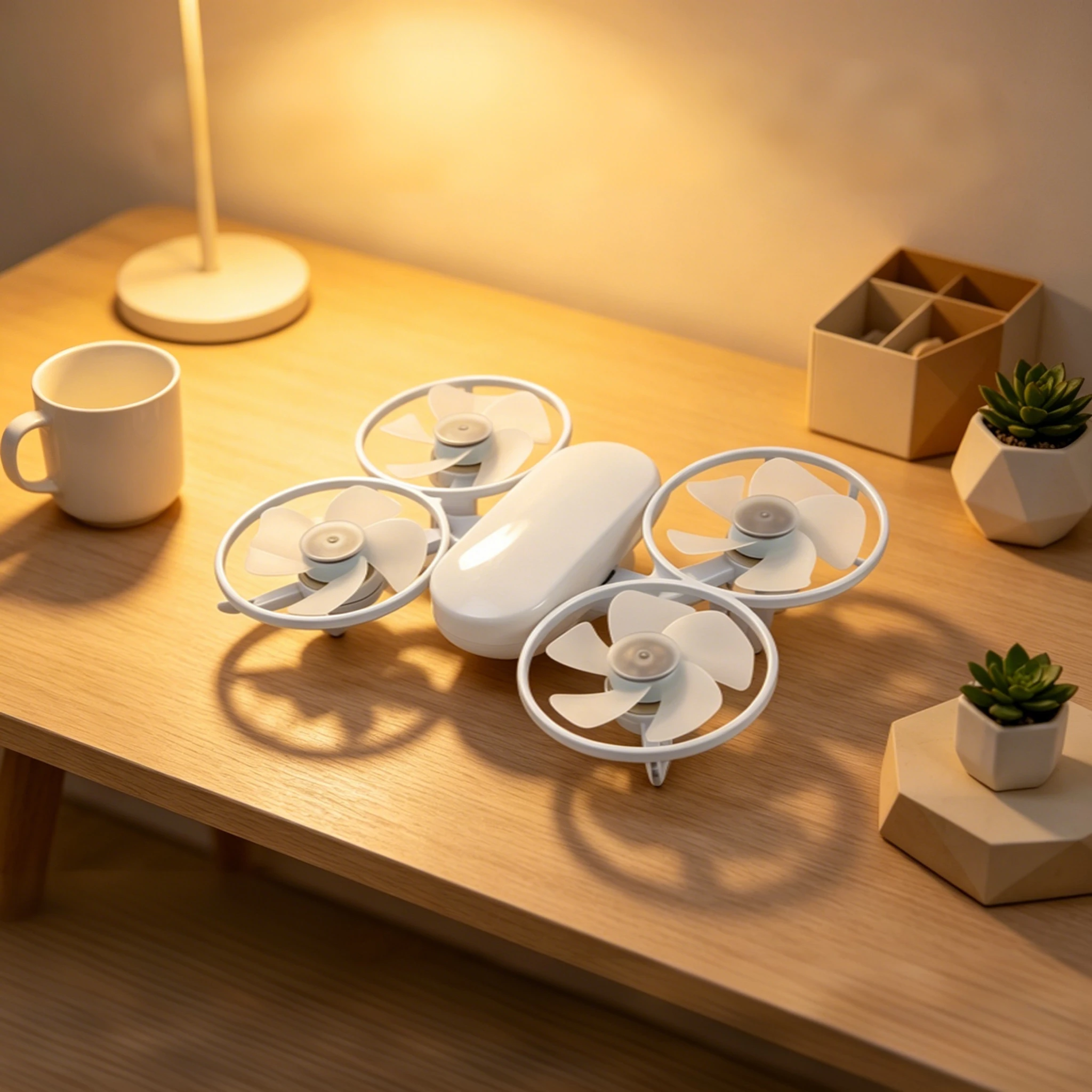 

Скандинавский светодиодный потолочный вентилятор с 3-цветной регулируемой подсветкой и складными лопастями, невидимый вентилятор-лампа для спальни и домашнего декора