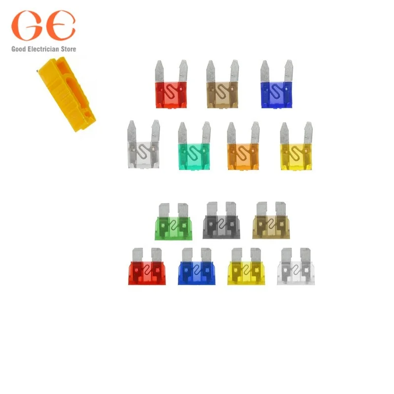 28/220PCS Mini Medium Fuses for Cars Blade Automotive Fuse Car Kit Fuse Set Truck Accessories 5A/7.5A/10A/15A/20A/25A/30A