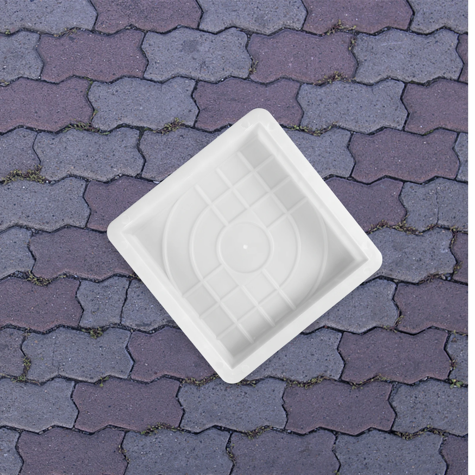 

Color Brick Mold Cement Forms Concrete Stepping Stone Molds Diy Garden Pathway Reusable Paver Stones