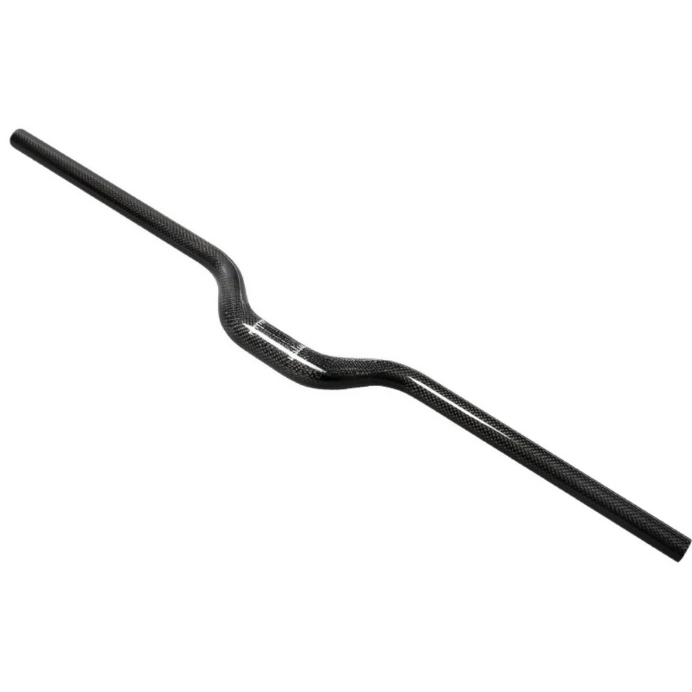 

Full carbon fiber folding bike 25.4 riser bar, mountain bike U-shaped large bend riser bar