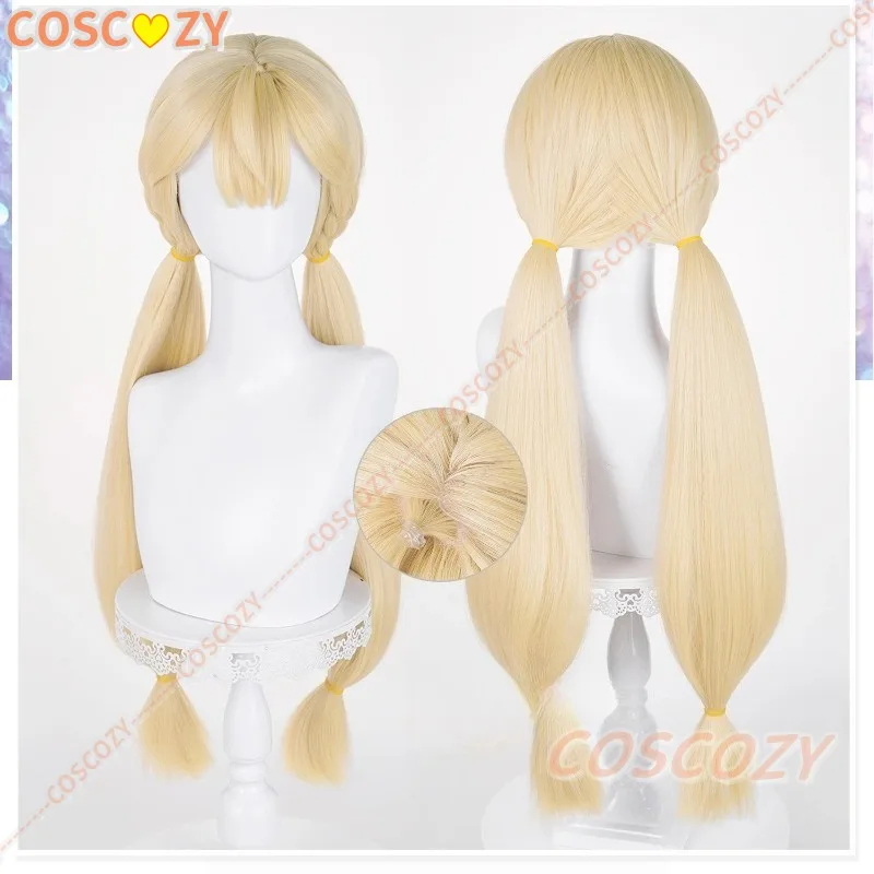 Alice Thymefield Gioco Zenless Zone Zero Cosplay Prop Parrucca Ragazze Capelli biondi Cos Donna Vestito Halloween Comic Con