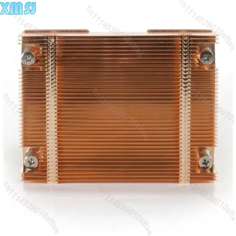 Server Radiator 1U Pure Copper VC Ultra Thin ITX Cooler for AMD AM4 AM5 Computer Desktop Air Cooling